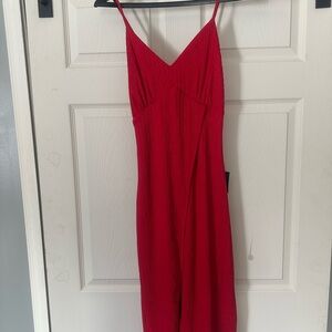Lulu's Red Maxi Dress